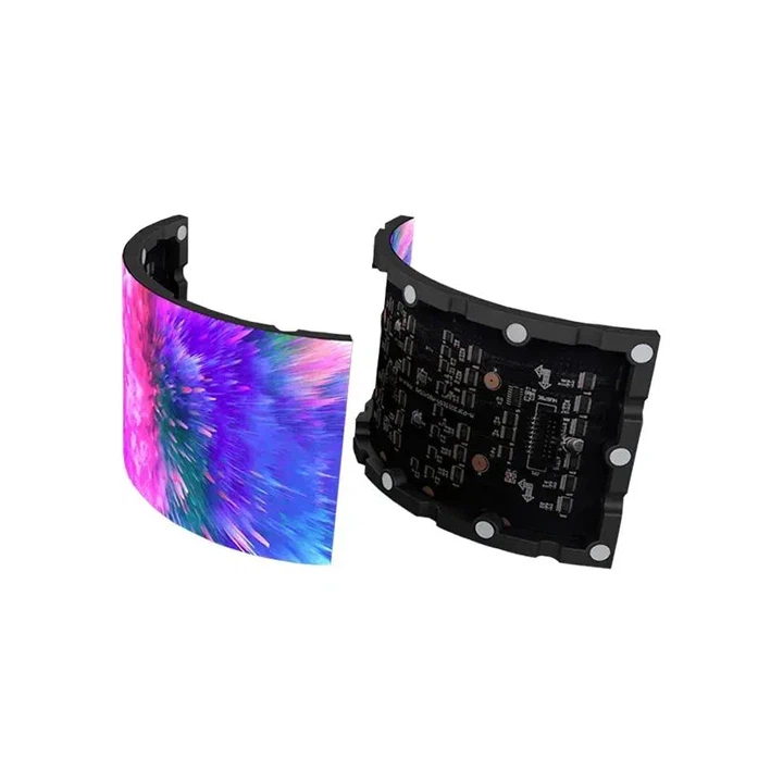 Flexible LED Vaj Huam Sib Luag Video Screen